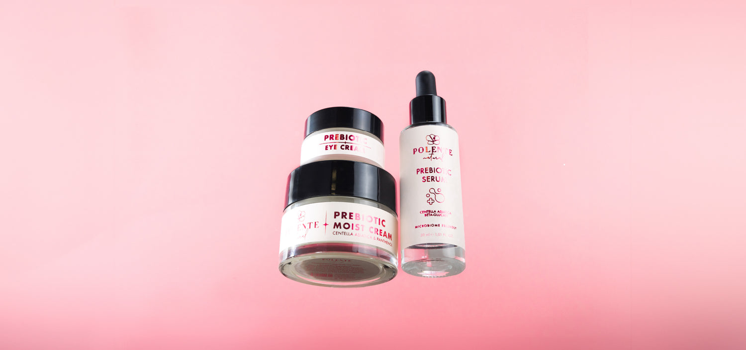 Prebiotic Seri — Lactobacillus Lysate, Cica, Shea ve Panthenol içerikli mikrobiyom dostu yüz bakım serisi
