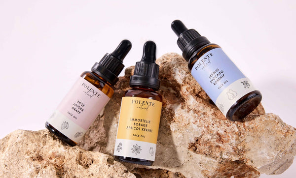 Yüz ve Vücut Masaj Yağları kategorisi — Tatlı Badem bazlı aromaterapik masaj yağları ve doğal yüz yağları