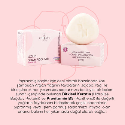 Onarıcı-Besleyici Katı Şampuan/ Yıpranmış-İşlem Görmüş Saçlar (110 gr)