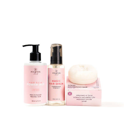 Yıpranmış Saçlar İçin Süper Bakım Seti