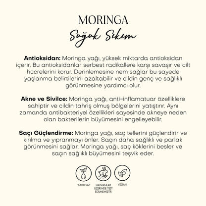 Moringa Yağı - Soğuk Sıkım (30 ml)