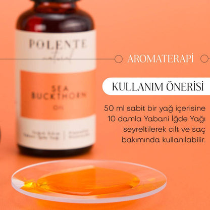 Yabani İğde Yağı - Soğuk Sıkım (30 ml)