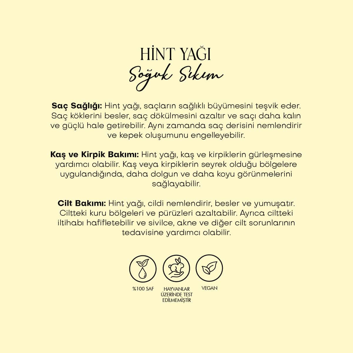 Hint Yağı - Soğuk Sıkım (50 ml)