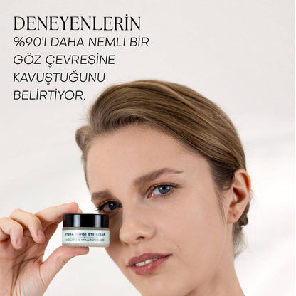 HYDRA MOIST EYE CREAM- Avokado &amp; Hyalüronik Asit Nemlendirici Göz Kremi (20 ml)