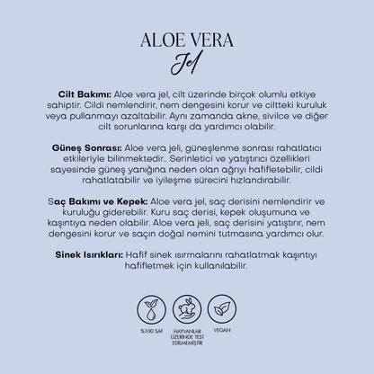 Aloe Vera Jel &amp; Gül Suyu
