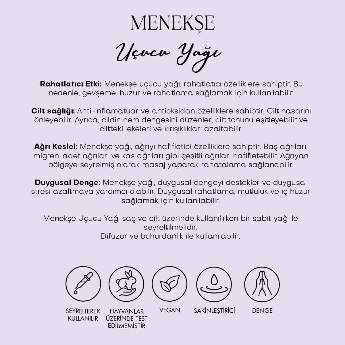 Menekşe Uçucu Yağı (5 ml)