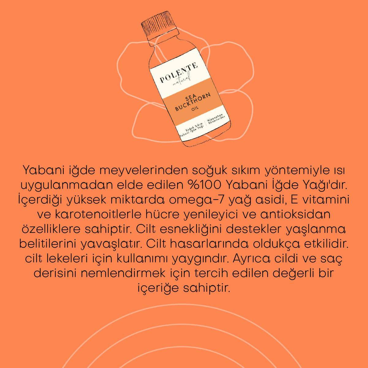 Yabani İğde Yağı - Soğuk Sıkım (30 ml)