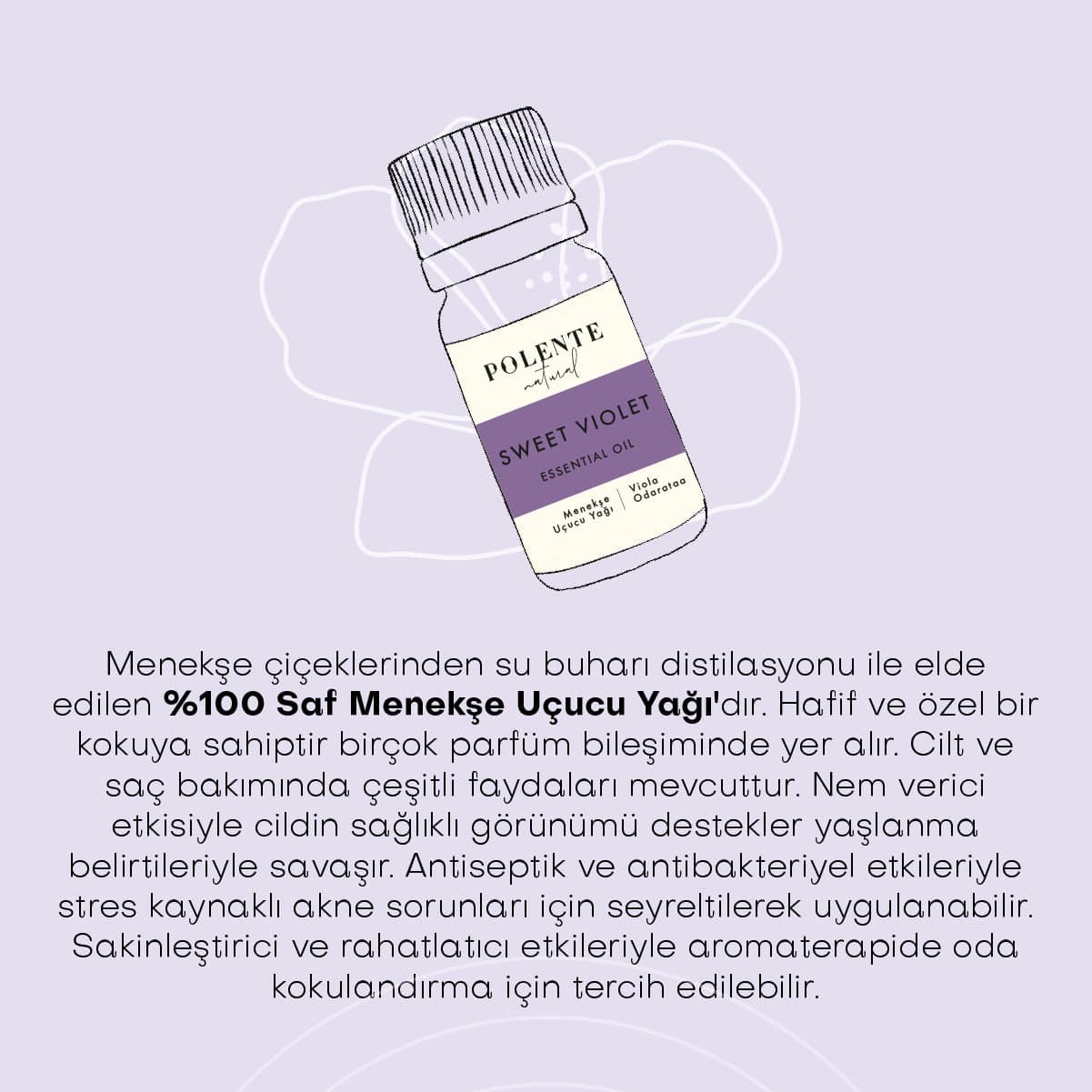 Menekşe Uçucu Yağı (5 ml)