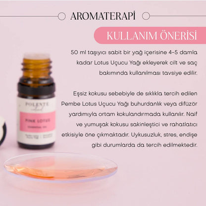 Pembe Lotus Uçucu Yağı (5 ml)