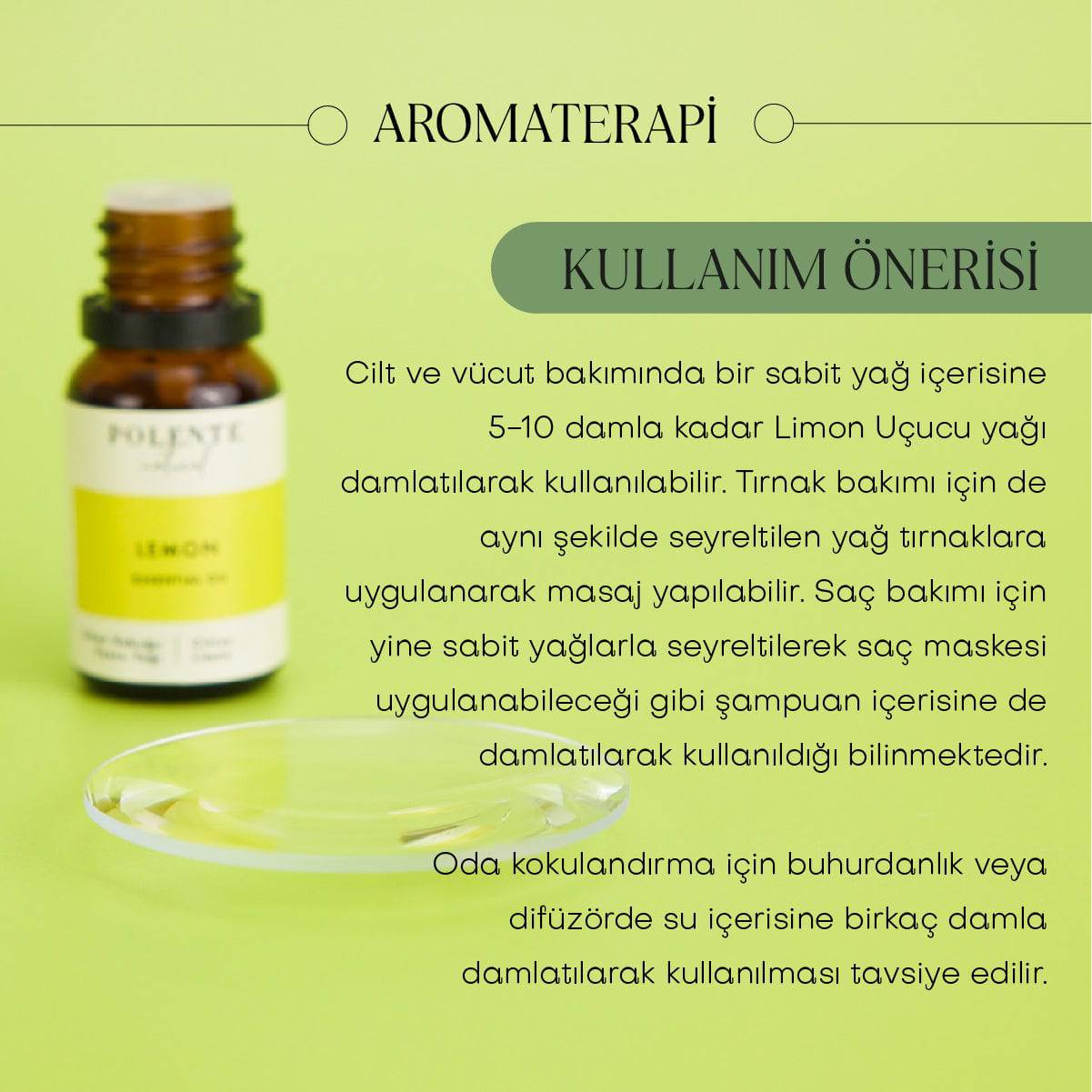 Limon Kabuğu Uçucu Yağı (10 ml)
