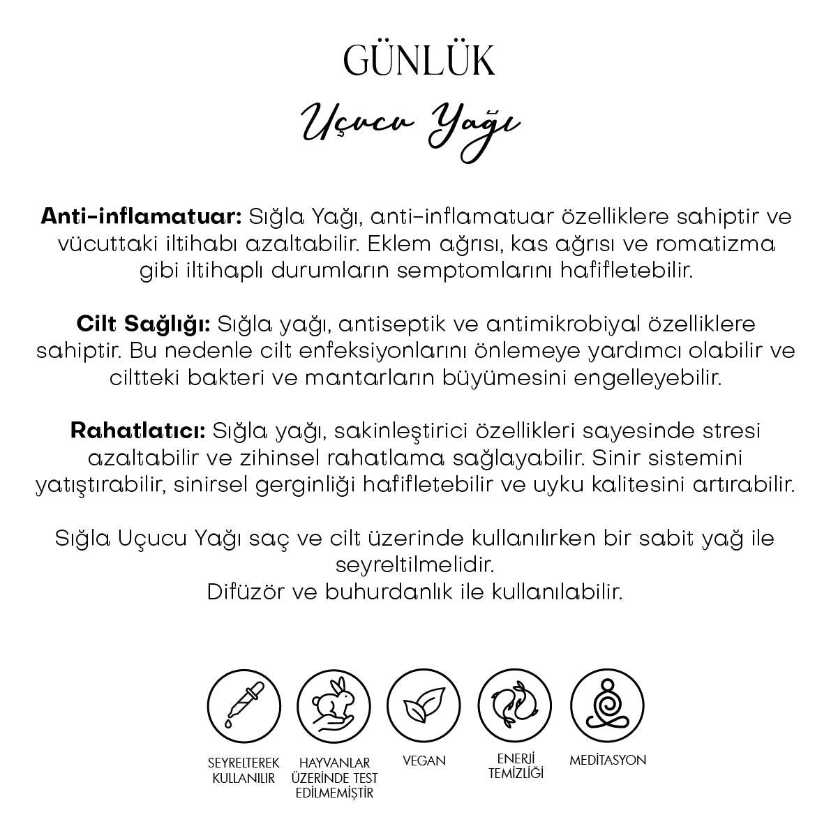 Sığla (Günlük) Uçucu Yağı (5 ml)