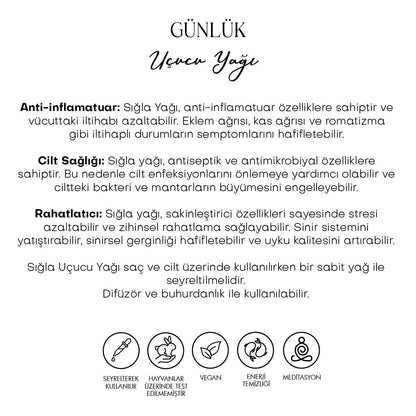 Sığla (Günlük) Uçucu Yağı (5 ml)