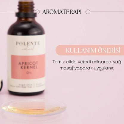 Kayısı Çekirdeği Yağı - Soğuk Sıkım (50 ml)