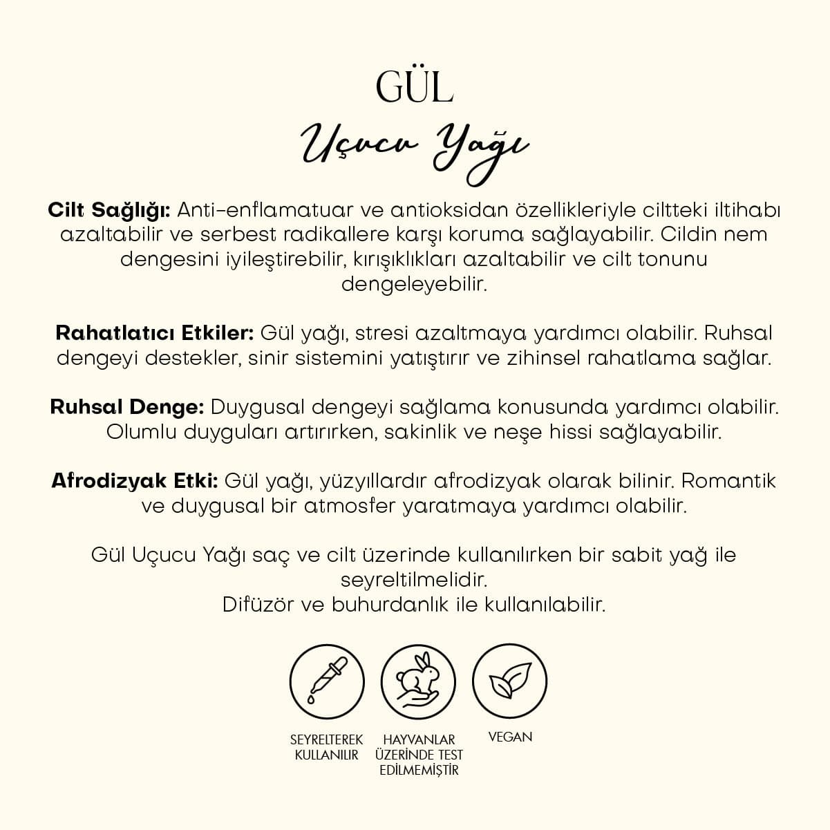 Gül Uçucu Yağı &amp; Gül Suyu - %100 Saf Seri