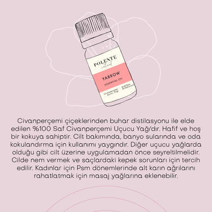 Civanperçemi Uçucu Yağı (5 ml)