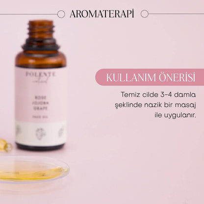 Gül &amp; Jojoba Canlandırıcı Yüz Yağı (30 ml)