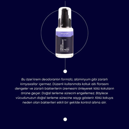 Men Fresh Deodorant - Erkekler İçin Deodorant (50 ml)