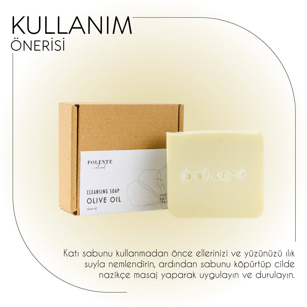 %100 Saf Zeytinyağı Sabunu - Kastil Sabunu (110 gr)