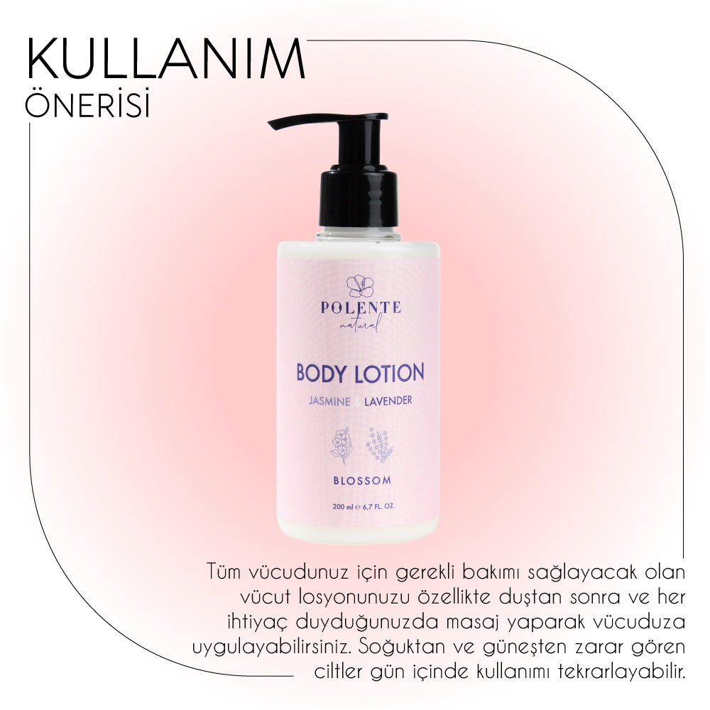 Vücut Losyonu - Yasemin &amp; Lavanta (200 ml)