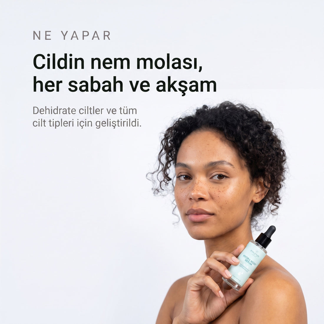 HYDRA MOIST SERUM 30 ml — Cildin nem molası, her sabah ve akşam