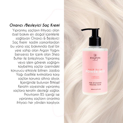 Yıpranmış Saçlar İçin Süper Bakım Seti