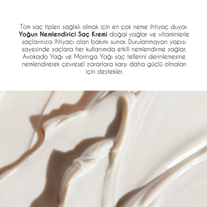Yoğun Nemlendirici Saç Bakım Seti