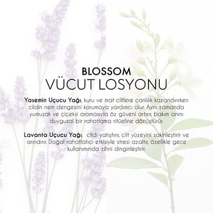 Vücut Losyonu - Yasemin &amp; Lavanta (200 ml)
