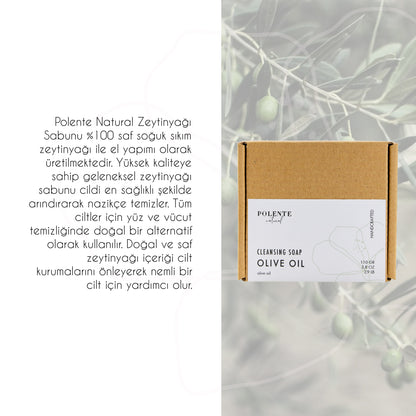 %100 Saf Zeytinyağı Sabunu - Kastil Sabunu (110 gr)