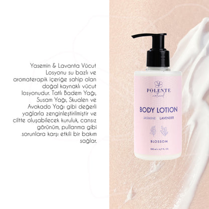 Vücut Losyonu - Yasemin &amp; Lavanta (200 ml)