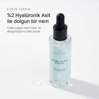 HYDRA MOIST SERUM 30 ml — %2 Hyalüronik Asit ile dolgun bir nem