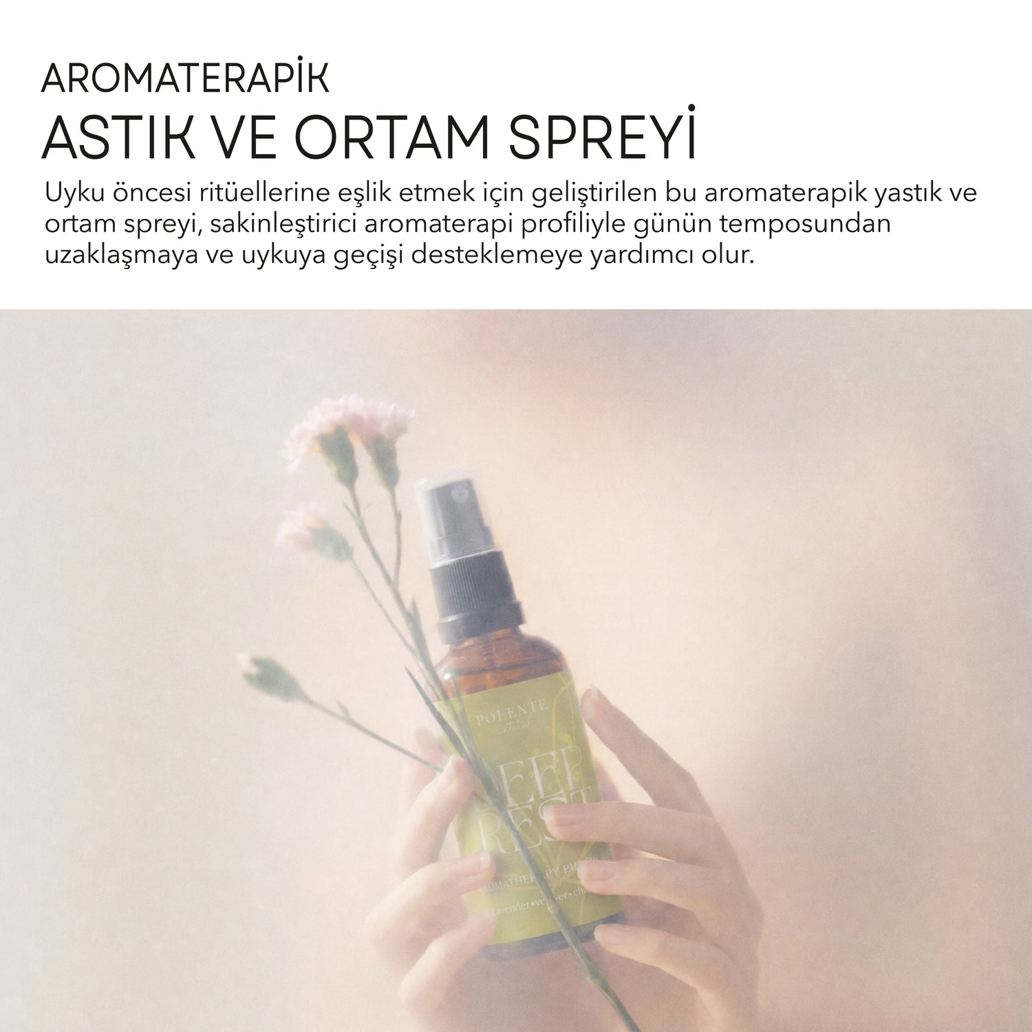 Aromaterapik Yastık ve Ortam Spreyi