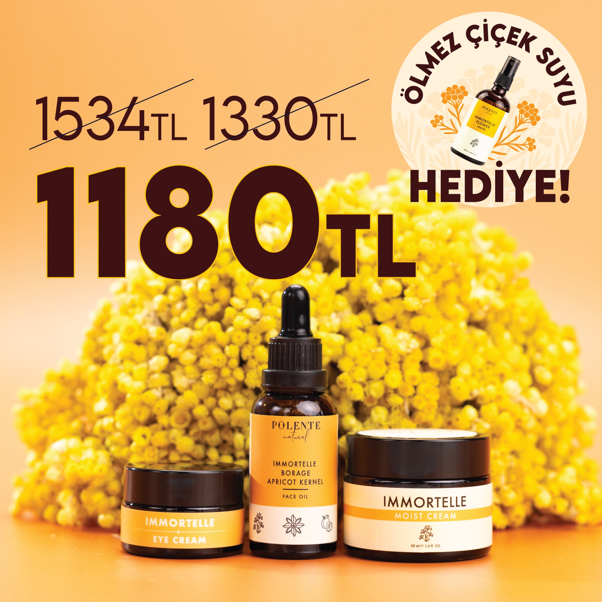 Ölmez Çiçek Kırışıklık Karşıtı Seri