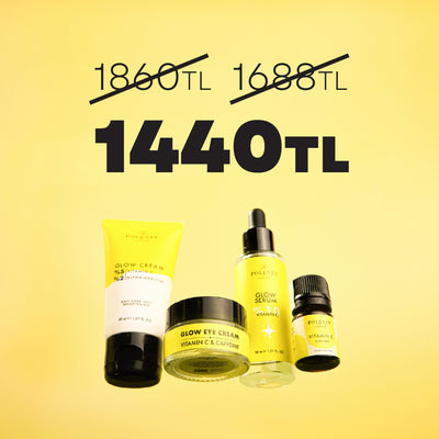 GLOW SERİSİ - C Vitamini İçeren Leke Karşıtı Bakım Seti