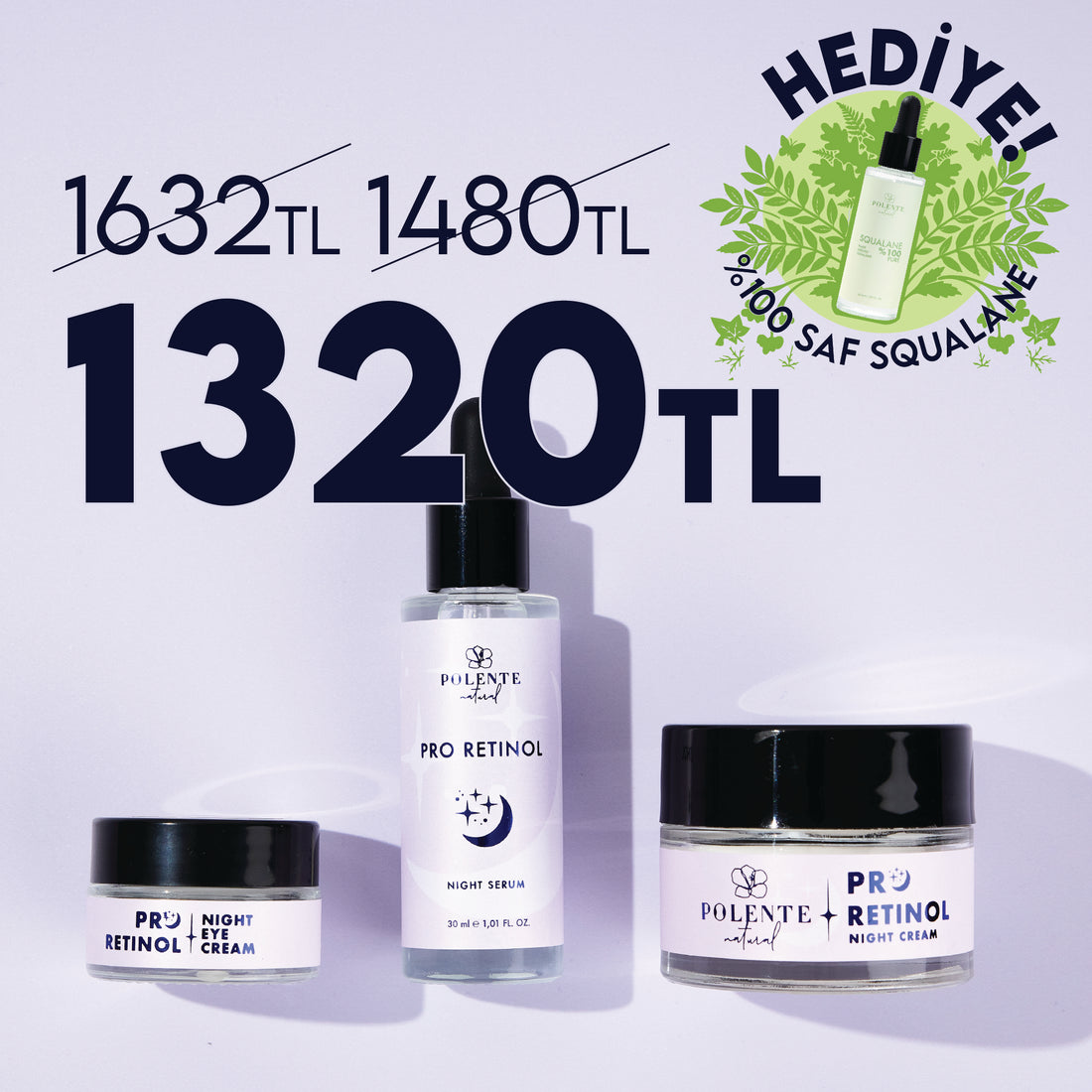 PRO RETİNOL SERİSİ - Yaşlanma Karşıtı Bakım Seti