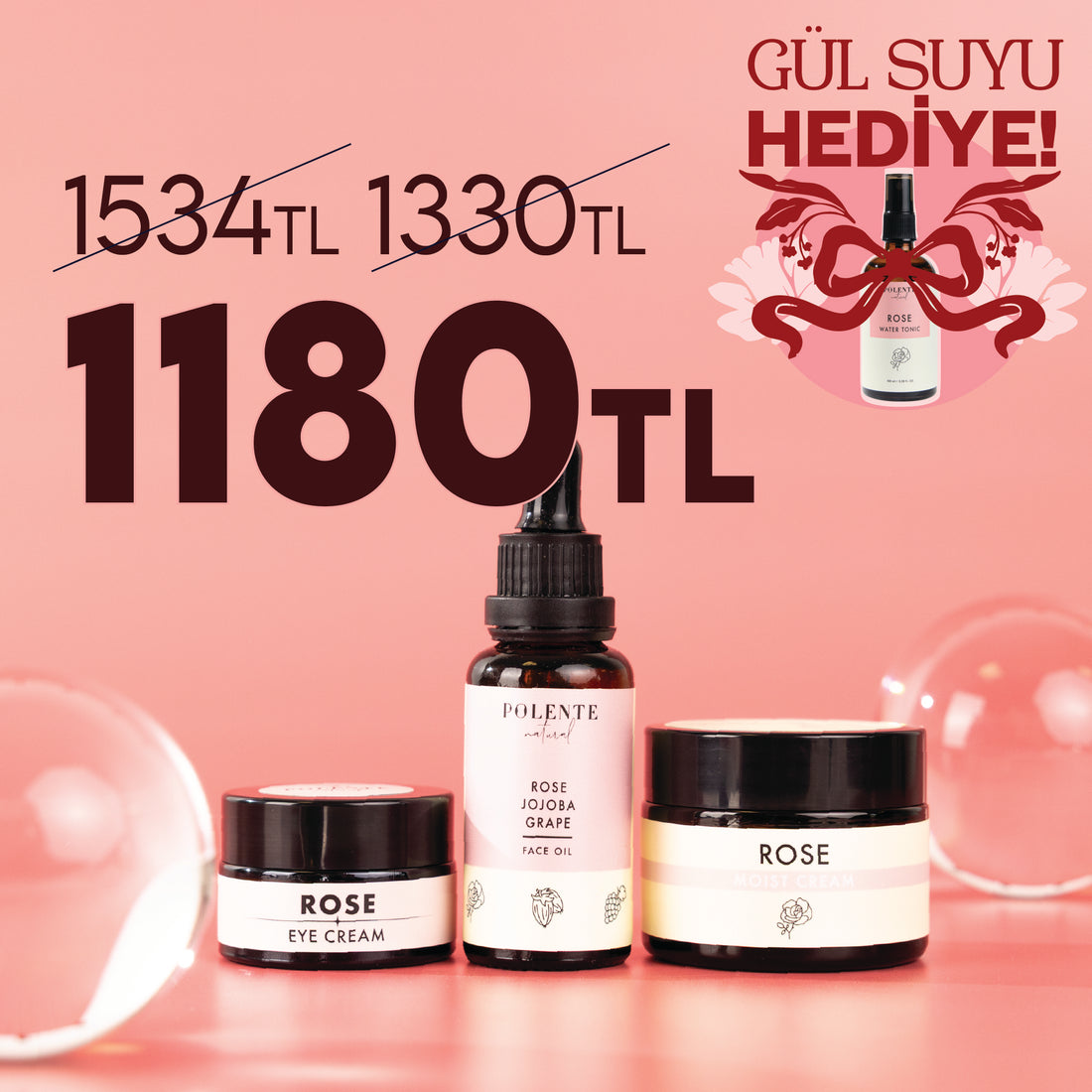 Rose Revitalizing Skin Care Series