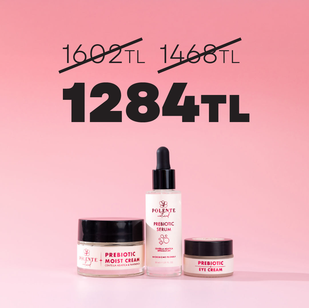 Prebiotic Seri Yoğun Nemlendirici Bakım Seti - Polente Natural