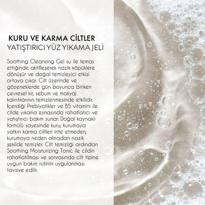 Soothing Cleansing Gel - Yatıştırıcı Yüz Yıkama Jeli / Kuru ve Karma Ciltler (200 ml)