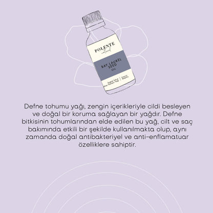 Defne Tohumu Yağı - Soğuk Sıkım (50 ml)