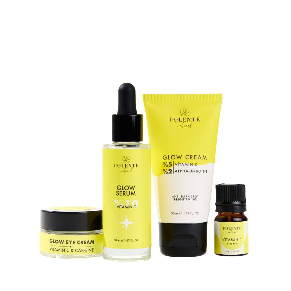 GLOW SERIES - Anti-Blemish Care Set Containing Vitamin C