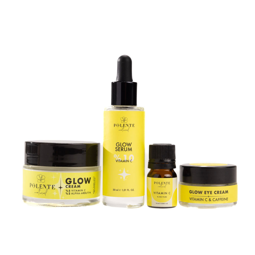 GLOW SERIES - Anti-Blemish Care Set Containing Vitamin C