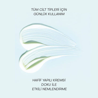 HYDRA MOIST CREAM - Hyalüronik Asit &amp; Skualen İçeren Nemlendirici Krem (50 ml)