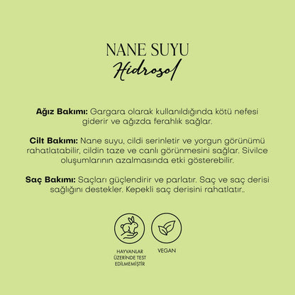 Nane Suyu -  %100 Saf Hidrosol (100 ml)