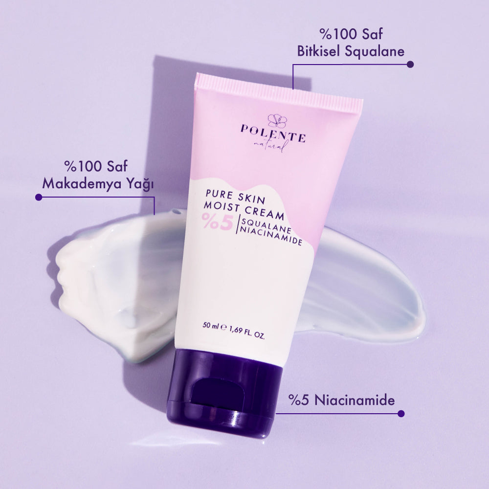 PURE SKIN MOIST CREAM -  %5 Niacinamide İçeren Nemlendirici Krem