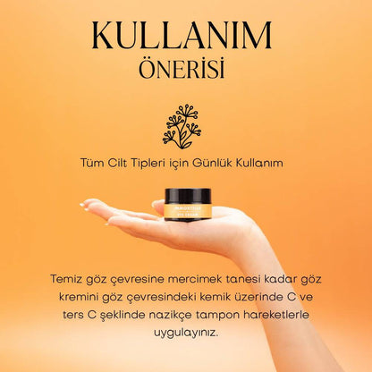 Ölmez Çiçek Kırışıklık Karşıtı Göz Kremi (20 ml)