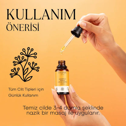 Ölmez Çiçek &amp; Hodan Kırışıklık Karşıtı Yüz Yağı (30 ml)