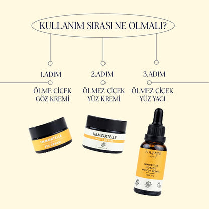 Ölmez Çiçek &amp; Hodan Kırışıklık Karşıtı Yüz Yağı (30 ml)
