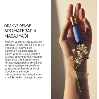 Odak ve Denge İçin Aromaterapik Masaj Yağı