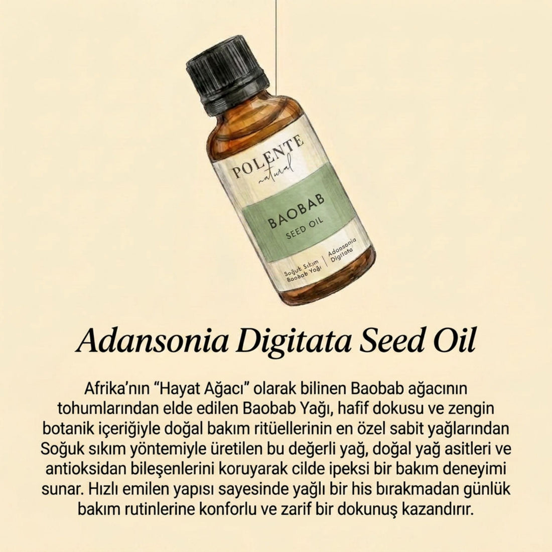 Baobab Oil - Cold Pressed (30 ml)