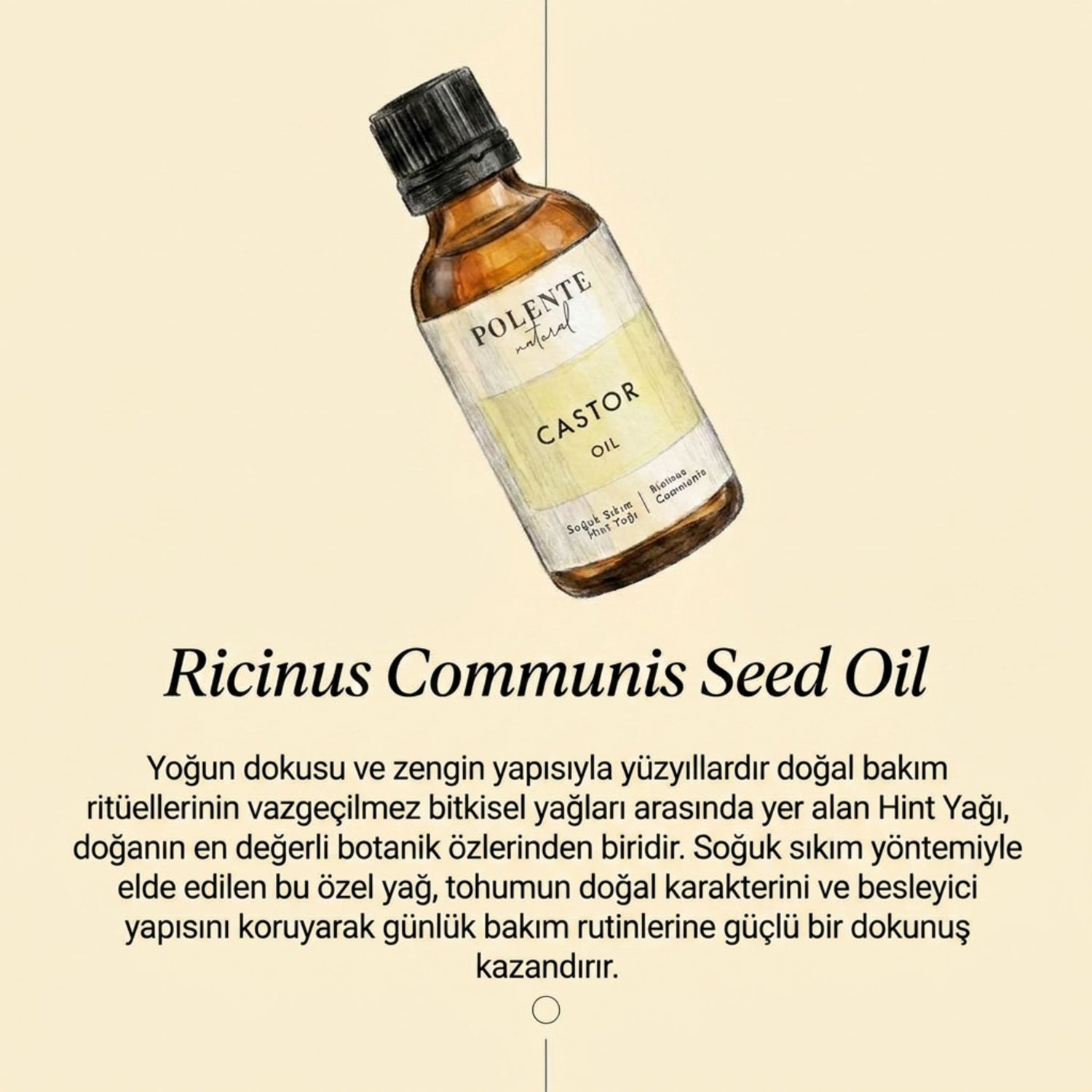 Castor Oil - Cold Pressed (50 ml)
