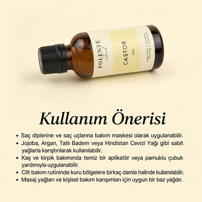 Castor Oil - Cold Pressed (50 ml)